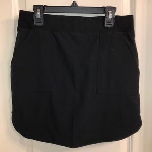 Black Tennis Skort